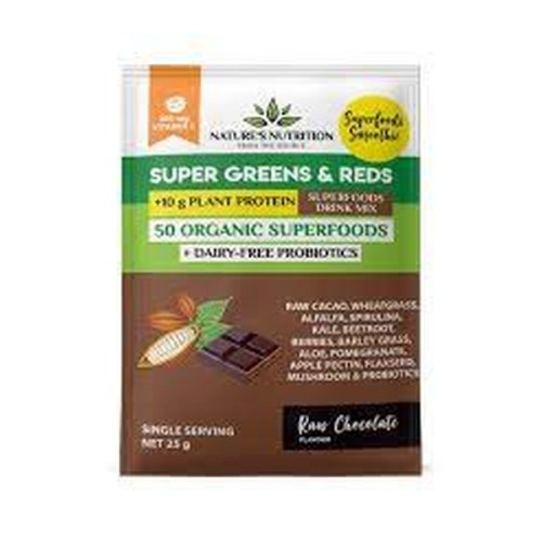 Raw chocolate sachet